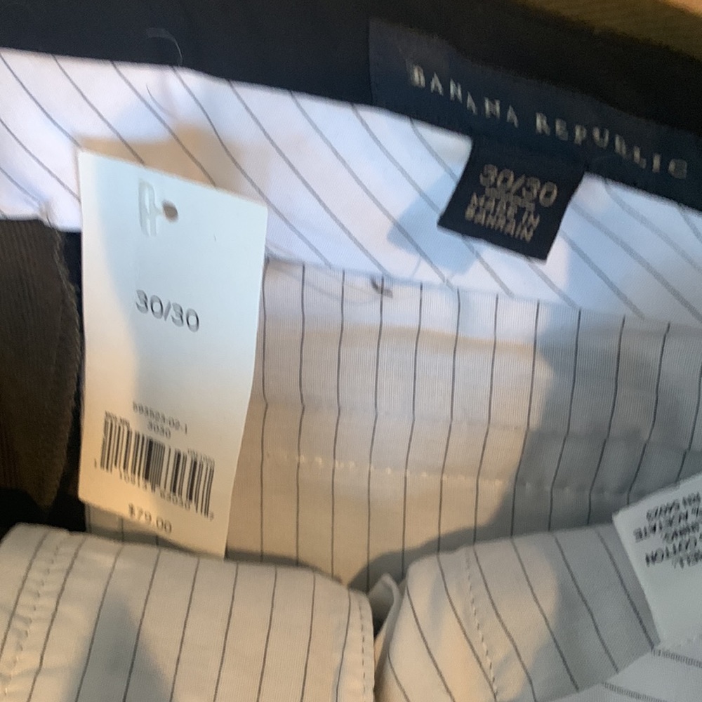 BANANA REPUBLIC Men’s Modern Fit Brown Pant Size 30/30 - Picture 4 of 7